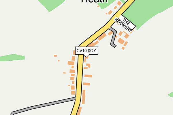 CV10 0QY map - OS OpenMap – Local (Ordnance Survey) CV10 0QY map - OS OpenMap – Local (Ordnance Survey)