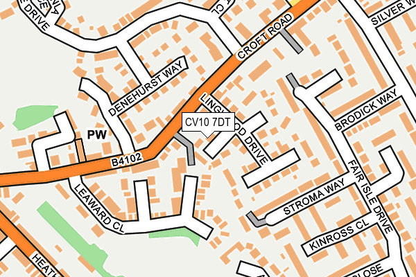 CV10 7DT map - OS OpenMap – Local (Ordnance Survey) CV10 7DT map - OS OpenMap – Local (Ordnance Survey)
