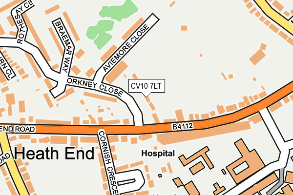 CV10 7LT map - OS OpenMap – Local (Ordnance Survey) CV10 7LT map - OS OpenMap – Local (Ordnance Survey)