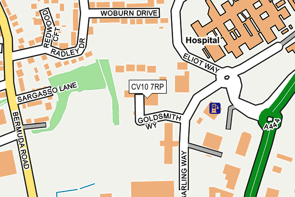 CV10 7RP map - OS OpenMap – Local (Ordnance Survey) CV10 7RP map - OS OpenMap – Local (Ordnance Survey)