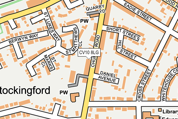 CV10 8LG map - OS OpenMap – Local (Ordnance Survey) CV10 8LG map - OS OpenMap – Local (Ordnance Survey)
