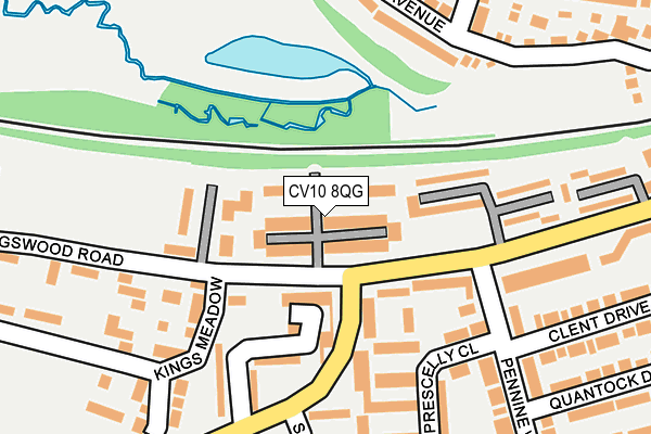 CV10 8QG map - OS OpenMap – Local (Ordnance Survey) CV10 8QG map - OS OpenMap – Local (Ordnance Survey)