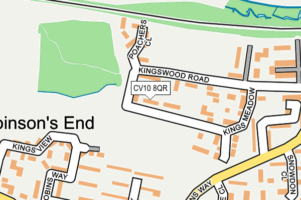 CV10 8QR map - OS OpenMap – Local (Ordnance Survey) CV10 8QR map - OS OpenMap – Local (Ordnance Survey)
