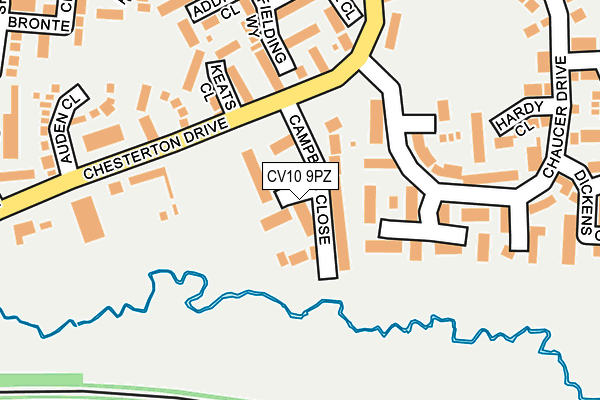CV10 9PZ map - OS OpenMap – Local (Ordnance Survey) CV10 9PZ map - OS OpenMap – Local (Ordnance Survey)