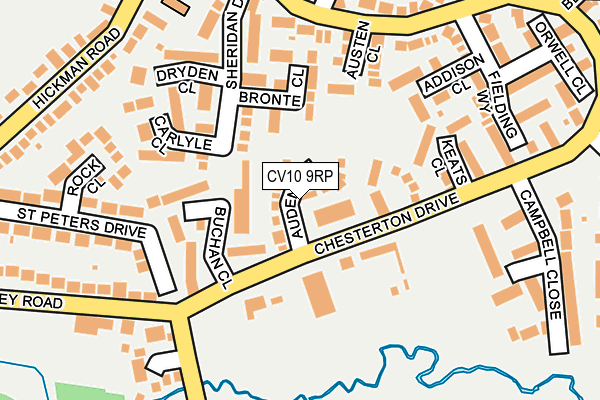 CV10 9RP map - OS OpenMap – Local (Ordnance Survey) CV10 9RP map - OS OpenMap – Local (Ordnance Survey)
