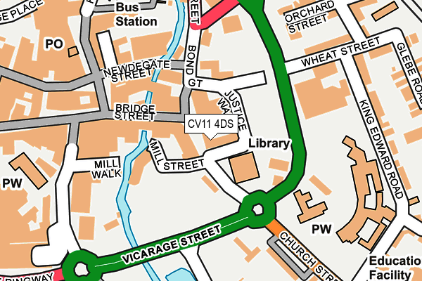 CV11 4DS map - OS OpenMap – Local (Ordnance Survey) CV11 4DS map - OS OpenMap – Local (Ordnance Survey)