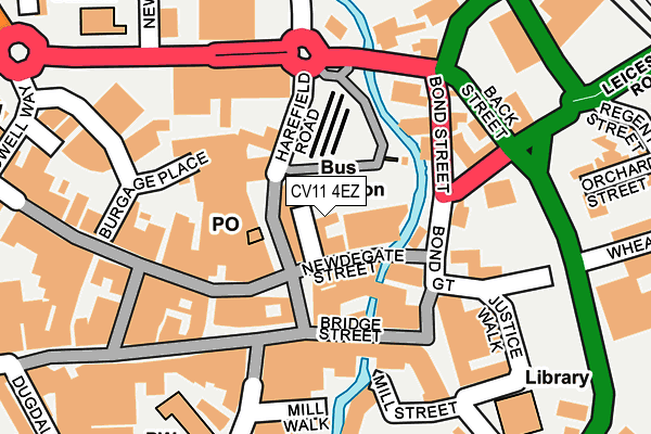 CV11 4EZ map - OS OpenMap – Local (Ordnance Survey) CV11 4EZ map - OS OpenMap – Local (Ordnance Survey)