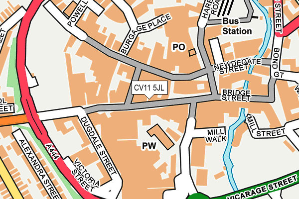 CV11 5JL map - OS OpenMap – Local (Ordnance Survey) CV11 5JL map - OS OpenMap – Local (Ordnance Survey)