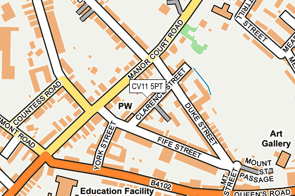 CV11 5PT map - OS OpenMap – Local (Ordnance Survey) CV11 5PT map - OS OpenMap – Local (Ordnance Survey)