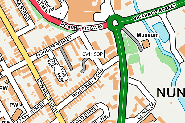 CV11 5QP map - OS OpenMap – Local (Ordnance Survey) CV11 5QP map - OS OpenMap – Local (Ordnance Survey)