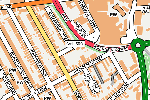 CV11 5RQ map - OS OpenMap – Local (Ordnance Survey) CV11 5RQ map - OS OpenMap – Local (Ordnance Survey)