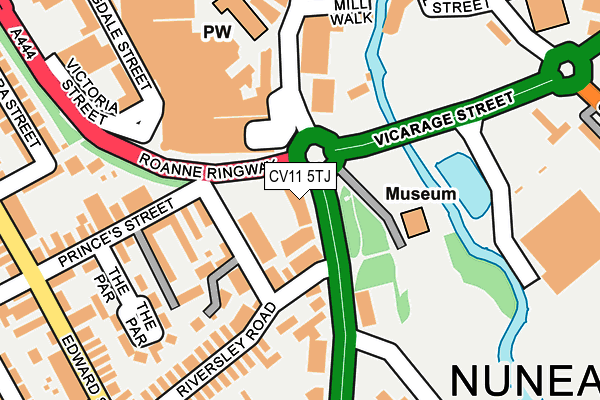 CV11 5TJ map - OS OpenMap – Local (Ordnance Survey) CV11 5TJ map - OS OpenMap – Local (Ordnance Survey)