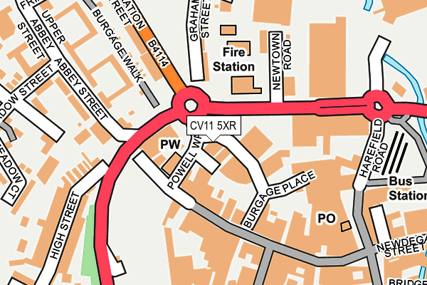 CV11 5XR map - OS OpenMap – Local (Ordnance Survey) CV11 5XR map - OS OpenMap – Local (Ordnance Survey)