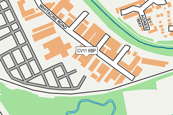 CV11 6BP map - OS OpenMap – Local (Ordnance Survey) CV11 6BP map - OS OpenMap – Local (Ordnance Survey)