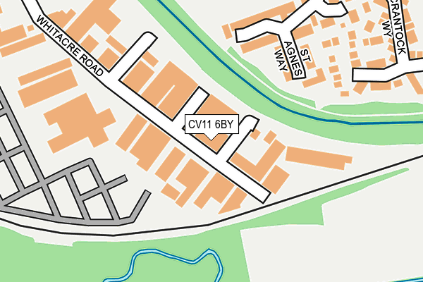 CV11 6BY map - OS OpenMap – Local (Ordnance Survey) CV11 6BY map - OS OpenMap – Local (Ordnance Survey)