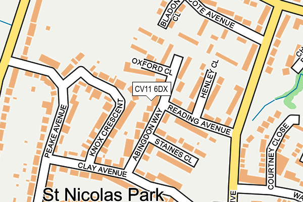 CV11 6DX map - OS OpenMap – Local (Ordnance Survey) CV11 6DX map - OS OpenMap – Local (Ordnance Survey)