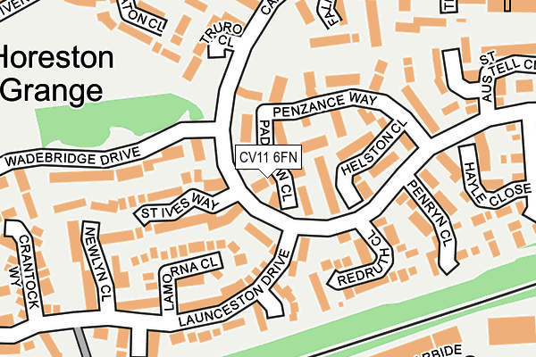 CV11 6FN map - OS OpenMap – Local (Ordnance Survey) CV11 6FN map - OS OpenMap – Local (Ordnance Survey)