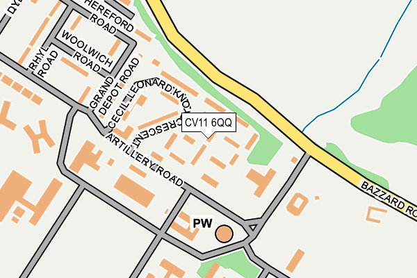 CV11 6QQ map - OS OpenMap – Local (Ordnance Survey) CV11 6QQ map - OS OpenMap – Local (Ordnance Survey)