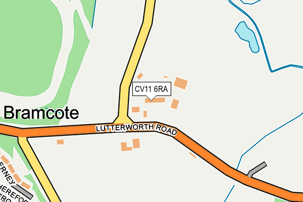 CV11 6RA map - OS OpenMap – Local (Ordnance Survey) CV11 6RA map - OS OpenMap – Local (Ordnance Survey)