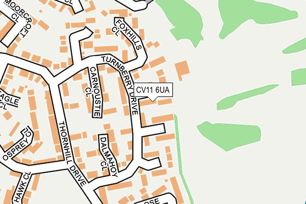 CV11 6UA map - OS OpenMap – Local (Ordnance Survey) CV11 6UA map - OS OpenMap – Local (Ordnance Survey)