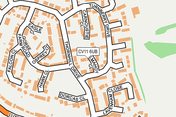 CV11 6UB map - OS OpenMap – Local (Ordnance Survey) CV11 6UB map - OS OpenMap – Local (Ordnance Survey)