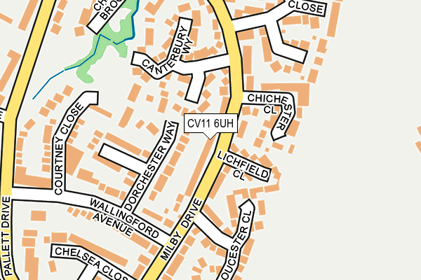 CV11 6UH map - OS OpenMap – Local (Ordnance Survey) CV11 6UH map - OS OpenMap – Local (Ordnance Survey)