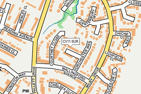 CV11 6UR map - OS OpenMap – Local (Ordnance Survey) CV11 6UR map - OS OpenMap – Local (Ordnance Survey)