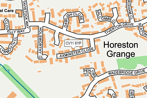 CV11 6YP map - OS OpenMap – Local (Ordnance Survey) CV11 6YP map - OS OpenMap – Local (Ordnance Survey)