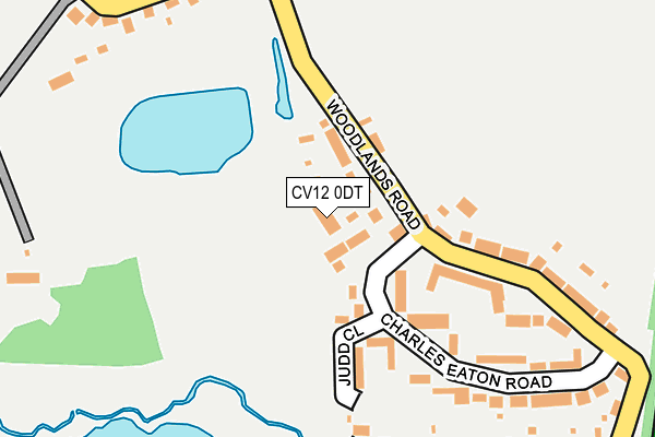 CV12 0DT map - OS OpenMap – Local (Ordnance Survey) CV12 0DT map - OS OpenMap – Local (Ordnance Survey)