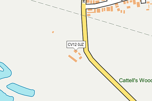 CV12 0JZ map - OS OpenMap – Local (Ordnance Survey) CV12 0JZ map - OS OpenMap – Local (Ordnance Survey)