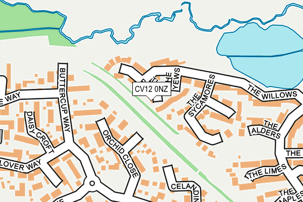 CV12 0NZ map - OS OpenMap – Local (Ordnance Survey) CV12 0NZ map - OS OpenMap – Local (Ordnance Survey)