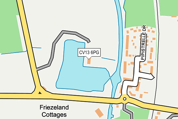 CV13 6PG map - OS OpenMap – Local (Ordnance Survey) CV13 6PG map - OS OpenMap – Local (Ordnance Survey)