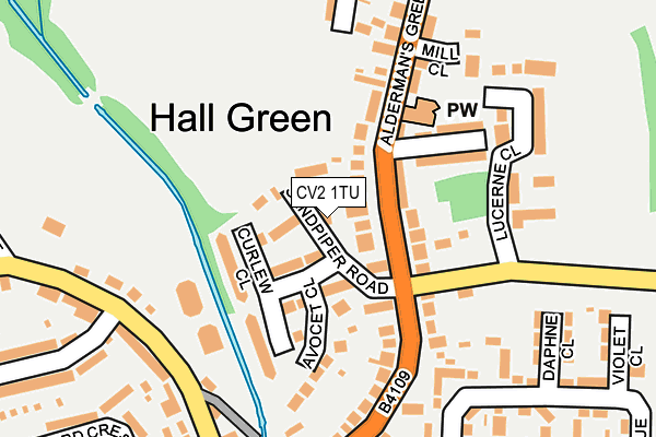 CV2 1TU map - OS OpenMap – Local (Ordnance Survey) CV2 1TU map - OS OpenMap – Local (Ordnance Survey)
