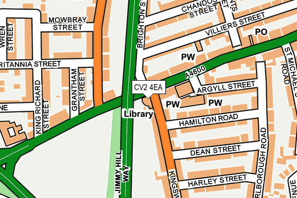 CV2 4EA map - OS OpenMap – Local (Ordnance Survey) CV2 4EA map - OS OpenMap – Local (Ordnance Survey)