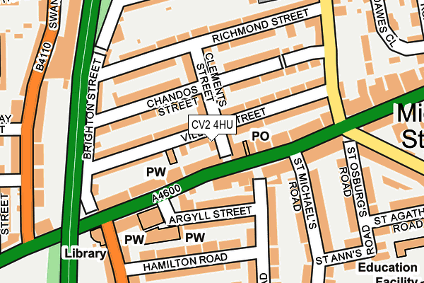 CV2 4HU map - OS OpenMap – Local (Ordnance Survey) CV2 4HU map - OS OpenMap – Local (Ordnance Survey)