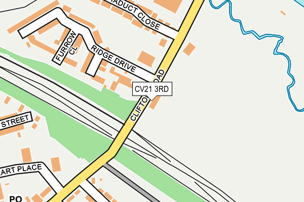 CV21 3RD map - OS OpenMap – Local (Ordnance Survey) CV21 3RD map - OS OpenMap – Local (Ordnance Survey)