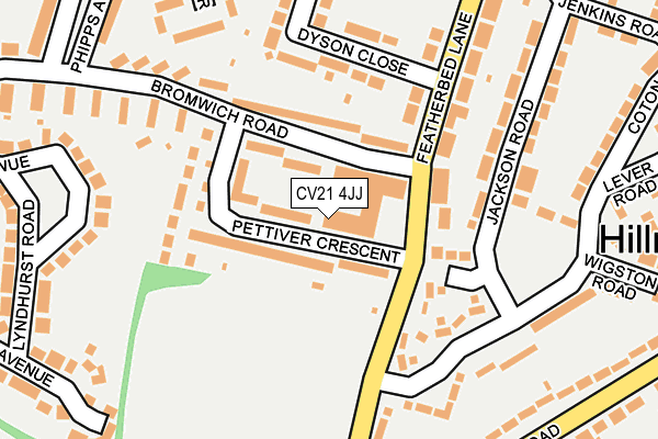 CV21 4JJ map - OS OpenMap – Local (Ordnance Survey) CV21 4JJ map - OS OpenMap – Local (Ordnance Survey)