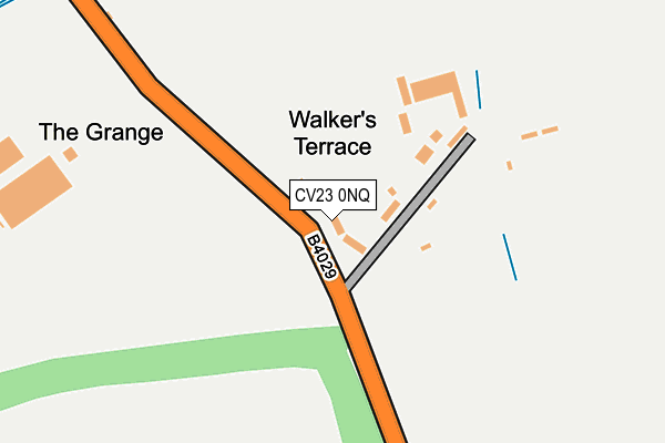CV23 0NQ map - OS OpenMap – Local (Ordnance Survey) CV23 0NQ map - OS OpenMap – Local (Ordnance Survey)