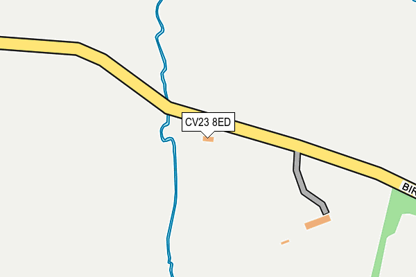 CV23 8ED map - OS OpenMap – Local (Ordnance Survey) CV23 8ED map - OS OpenMap – Local (Ordnance Survey)