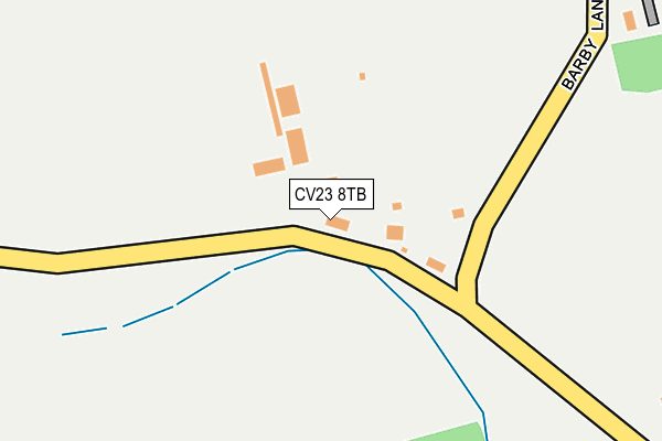CV23 8TB map - OS OpenMap – Local (Ordnance Survey) CV23 8TB map - OS OpenMap – Local (Ordnance Survey)