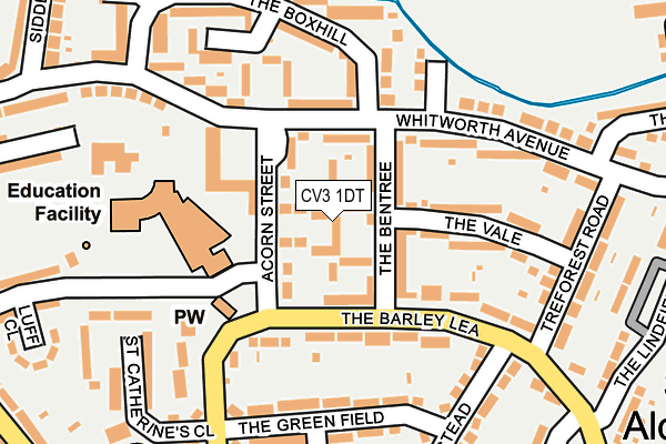 CV3 1DT map - OS OpenMap – Local (Ordnance Survey) CV3 1DT map - OS OpenMap – Local (Ordnance Survey)