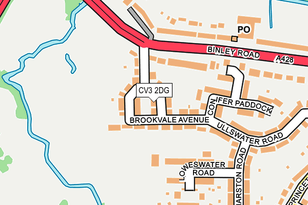 CV3 2DG map - OS OpenMap – Local (Ordnance Survey) CV3 2DG map - OS OpenMap – Local (Ordnance Survey)