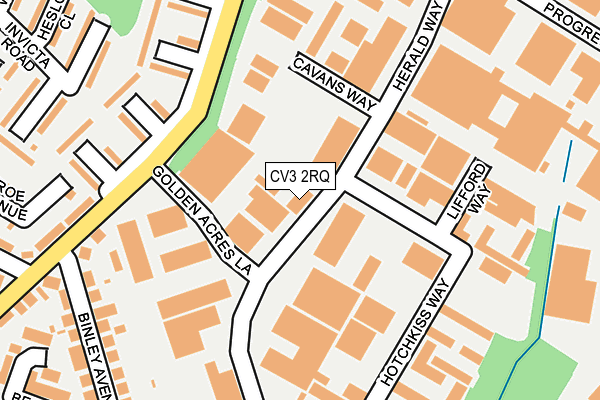 CV3 2RQ map - OS OpenMap – Local (Ordnance Survey) CV3 2RQ map - OS OpenMap – Local (Ordnance Survey)