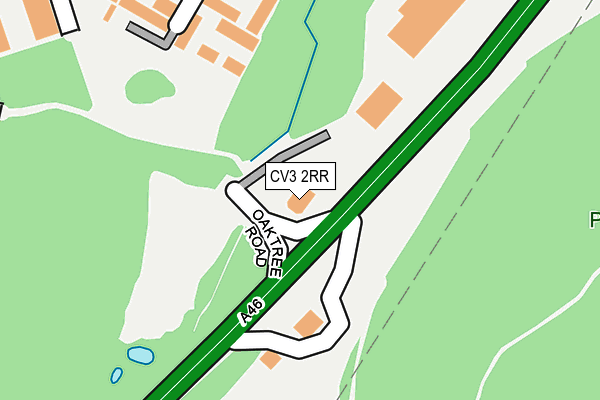 CV3 2RR map - OS OpenMap – Local (Ordnance Survey) CV3 2RR map - OS OpenMap – Local (Ordnance Survey)