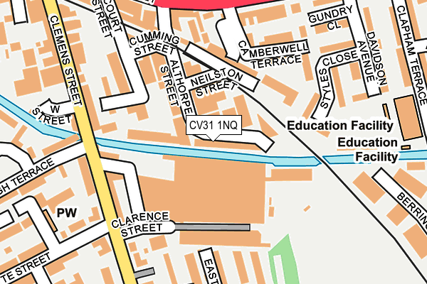 CV31 1NQ map - OS OpenMap – Local (Ordnance Survey)