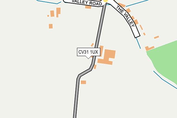 CV31 1UX map - OS OpenMap – Local (Ordnance Survey) CV31 1UX map - OS OpenMap – Local (Ordnance Survey)