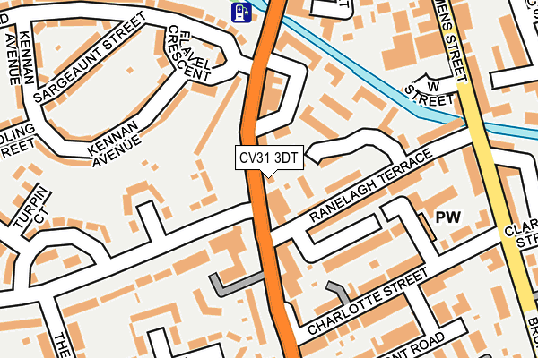 CV31 3DT map - OS OpenMap – Local (Ordnance Survey) CV31 3DT map - OS OpenMap – Local (Ordnance Survey)