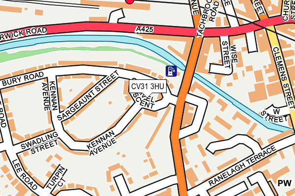 CV31 3HU map - OS OpenMap – Local (Ordnance Survey) CV31 3HU map - OS OpenMap – Local (Ordnance Survey)