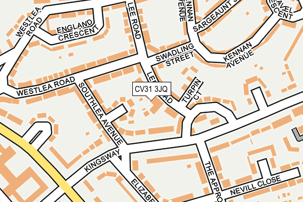 CV31 3JQ map - OS OpenMap – Local (Ordnance Survey) CV31 3JQ map - OS OpenMap – Local (Ordnance Survey)