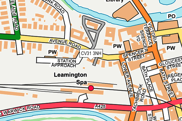 CV31 3NH map - OS OpenMap – Local (Ordnance Survey) CV31 3NH map - OS OpenMap – Local (Ordnance Survey)